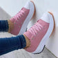 🔥Women's lace up platform heeled sneakers