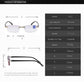 Fashion Progressive Multifocus Reading Glasses Anti-Blue Rays Readers for Computer Work,Driving,Outdoors