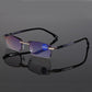 Fashion Progressive Multifocus Reading Glasses Anti-Blue Rays Readers for Computer Work,Driving,Outdoors